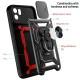 Ударостійкий чохол Camshield Serge Ring для Xiaomi Redmi A1 / A2 Червоний