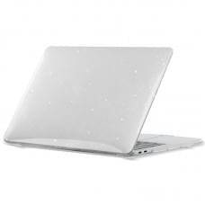 Чохол-накладка Glitter для Apple MacBook Pro 16.2" (A2485/A2780/A2991/A3403/A3186) Прозорий
