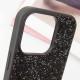 TPU чохол Bling World Rock Diamond для Apple iPhone 16 Pro (6.3") Чорний