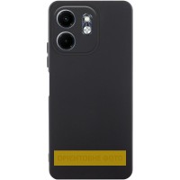 Чохол TPU GETMAN Liquid Silk Full Camera для Motorola Moto G05 / E15 4G Чорний / Black
