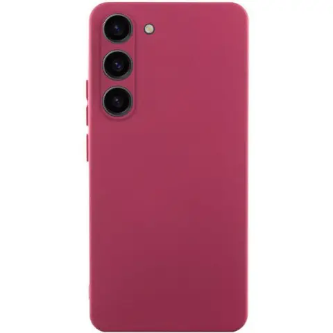 Чехол TPU GETMAN Liquid Silk Full Camera для Samsung Galaxy S23