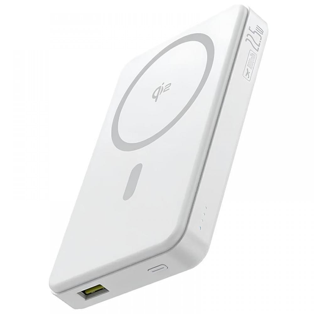 Портативний ЗП Power Bank Baseus EnerFill FM11 Ultra-Mini 22.5W з БЗП 10000mAh (P1008210E123) White