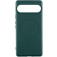 Чохол Silicone Cover Lakshmi (AA) with MagFit для Google Pixel 9 / 9 Pro Зелений / Dark green