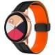 Силіконовий ремінець Classy для Smart Watch 20mm Black / Orange