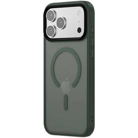 Чохол Ummi Colorful with MagSafe для Apple iPhone 17 Pro Max (6.9") Зелений / Dark Green