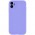 Чохол Silicone Case Full Camera Protective (AA) NO LOGO для Apple iPhone 12 (6.1") Бузковий / Dasheen