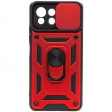Чохол Ummi Camshield Serge Ring для Xiaomi Mi 11 Lite Червоний