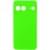 Чохол TPU GETMAN Liquid Silk Full Camera для Google Pixel 7 Салатовий / Neon Green