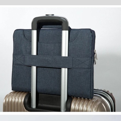 Сумка для ноутбуку Denim with Straps 13/14.2'' Navy Blue