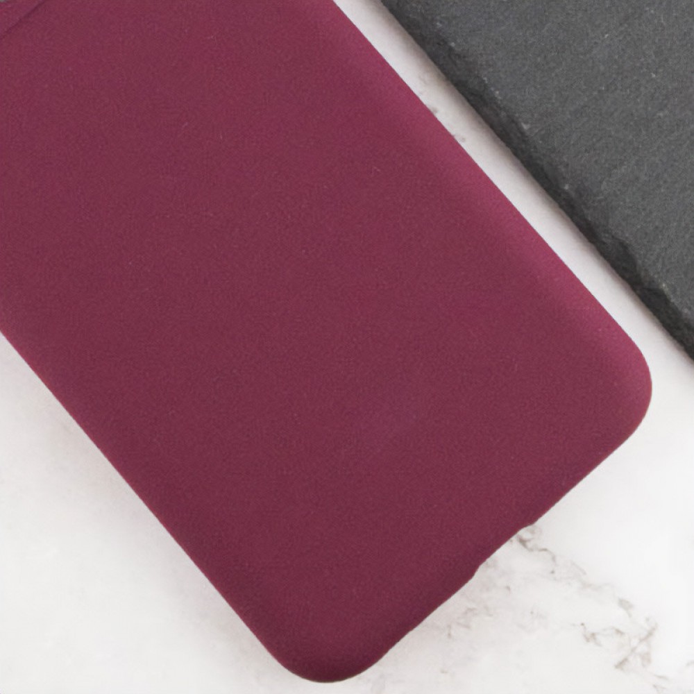 Чохол Silicone Cover Lakshmi Full Camera (AAA) для Xiaomi Redmi Note 13 4G Бордовий / Plum