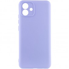 Чохол Silicone Cover Lakshmi Full Camera (AA) для Samsung Galaxy A04 Бузковий / Dasheen