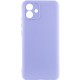 Чохол Silicone Cover Lakshmi Full Camera (AA) для Samsung Galaxy A04 Бузковий / Dasheen