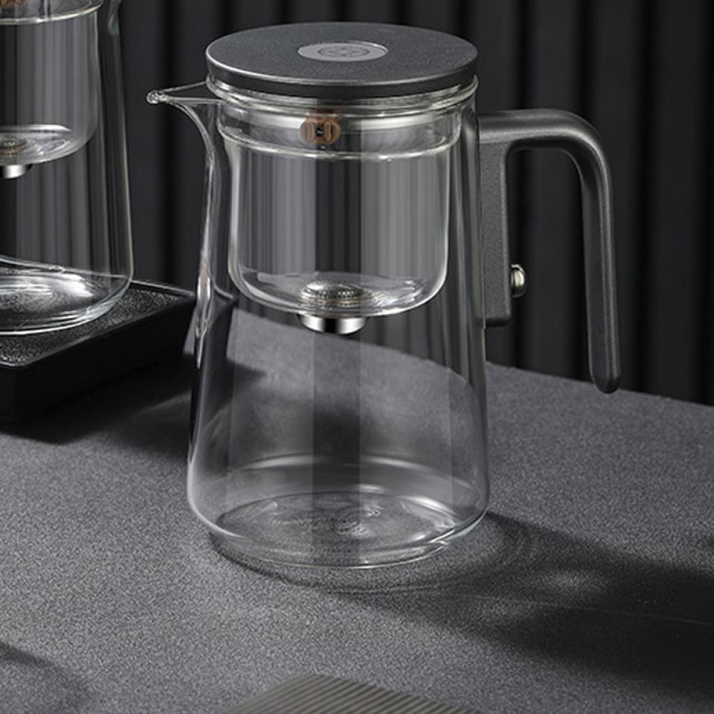 Чайник для заварювання TeaPot D-11 Fangyuan 800ml Gray handle