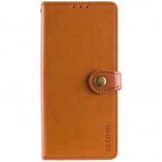 Шкіряний чохол-книжка GETMAN Gallant (PU) для Xiaomi Poco X6 / Note 13 Pro 5G Коричневий