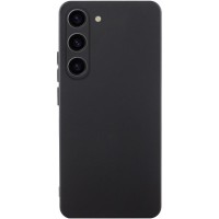 Чохол TPU GETMAN Liquid Silk Full Camera для Samsung Galaxy S23 Чорний / Black