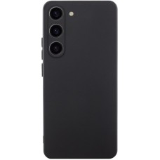 Чохол TPU GETMAN Liquid Silk Full Camera для Samsung Galaxy S23 Чорний / Black