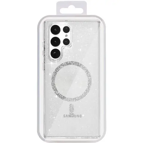 Чохол TPU Eclipse Sparkle (MagFit) для Samsung Galaxy S25 Ultra Transparent