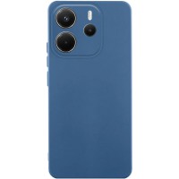 Чохол Silicone Cover Lakshmi Full Camera (AA) для Xiaomi Redmi Note 14 4G (Int. version) Синій / Navy Blue