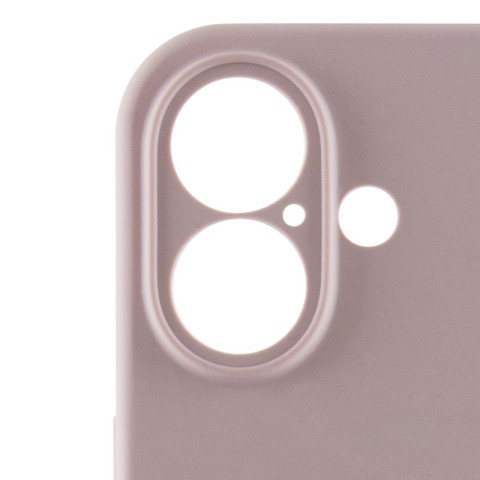 Чохол Silicone Case Full Camera Protective (AA) для Apple iPhone 16 (6.1") Сірий / Lavender