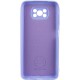 Чохол Silicone Cover Ummi Lakshmi Full Camera (AA) для Xiaomi Poco X3 NFC / Poco X3 Pro Бузковий / Dasheen