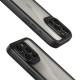 TPU чохол Transparent + Colour 1,5mm для Apple iPhone 12 Pro (6.1") Black
