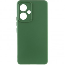 Чохол Silicone Cover Lakshmi Full Camera (AA) для Xiaomi Redmi 13 4G / Poco M6 4G Зелений / Dark green