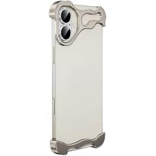 Чохол Minimalist Metal Bumper для Apple iPhone 17 (6.3") Titanium Gray