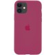 Чохол Silicone Case Full Protective (AA) для Apple iPhone 11 (6.1") Червоний / Rose Red