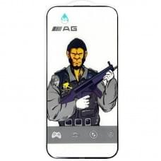 Захисне скло 5D Anti-static Matte (тех.пак) для Apple iPhone 17 / 16 Pro (6.3") Чорний