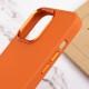 TPU чохол Bonbon Metal Style для Apple iPhone 14 Pro (6.1") Помаранчевий / Papaya