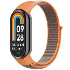 Ремінець Nylon New для Xiaomi Mi Band 8/9/10 Orange