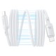Дата кабель Baseus PicoGo Magnetic Liquid Silicone Type-C to Type-C 240W (1m) (P10376800) Moon White