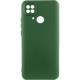Чохол Silicone Cover Ummi Lakshmi Full Camera (AA) для Xiaomi Redmi 10C Зелений / Dark green