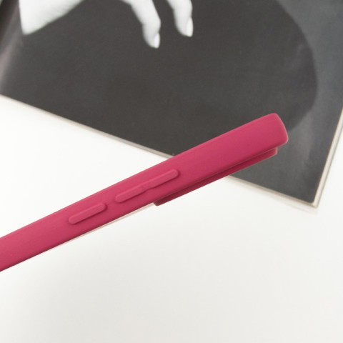 Чохол TPU GETMAN Liquid Silk Full Camera для Xiaomi Redmi Note 13 Pro 4G / Poco M6 Pro 4G / Note 14S Бордовий / Marsala