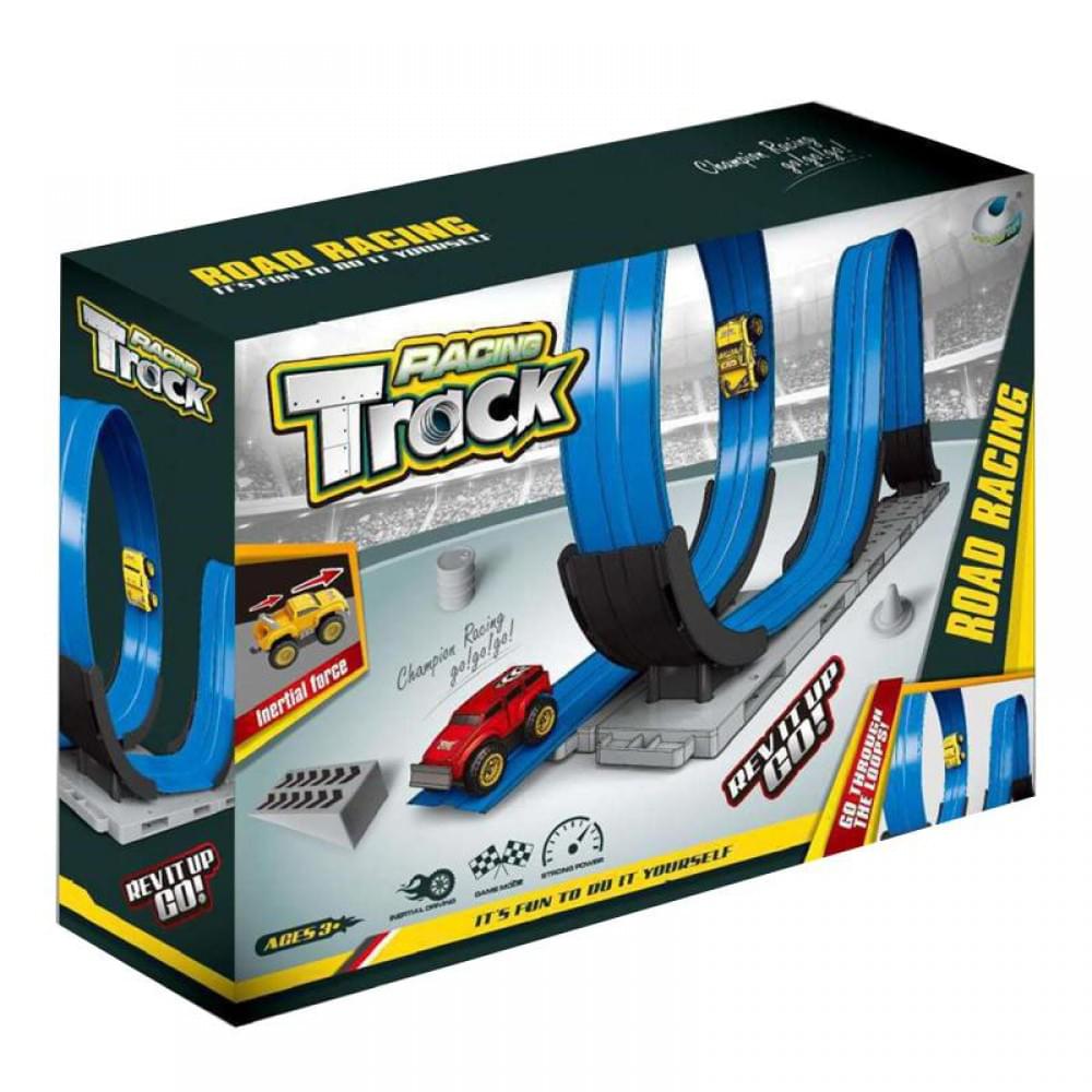 Інтерактивний трек з інерційною машинкою SHT 088-3 (1CAR) Blue