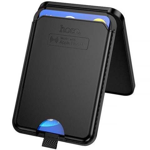 Трекер-кардхолдер магнітний Hoco E91I Tiger 120 mAh Black