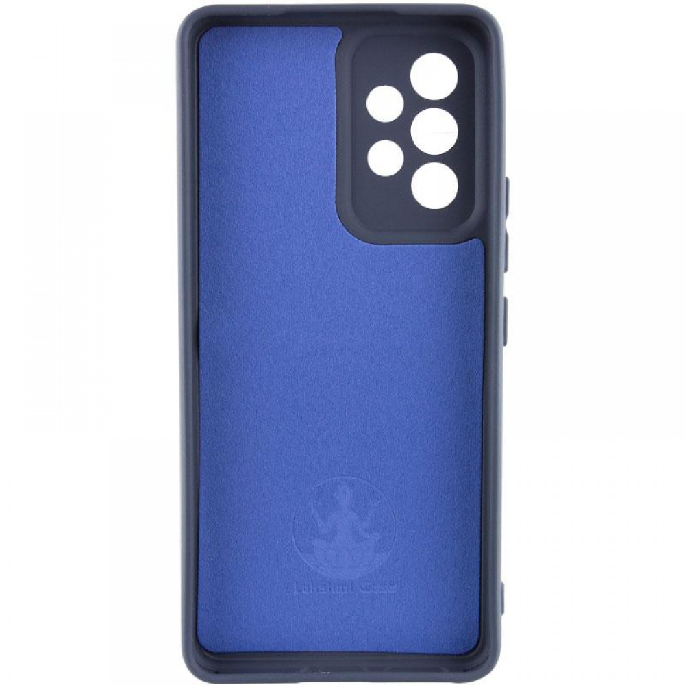 Чохол Silicone Cover Ummi Lakshmi Full Camera (AA) для Samsung Galaxy A13 4G Синій / Midnight Blue