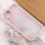 TPU+PC чохол Metal Buttons для Apple iPhone 14 (6.1") Рожевий