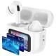 Бездротові TWS навушники Borofone BW76 Brocade with Touch Screen and ANC White