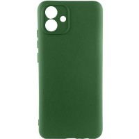 Чохол Silicone Cover Lakshmi Full Camera (AA) для Samsung Galaxy A04e Зелений / Dark green