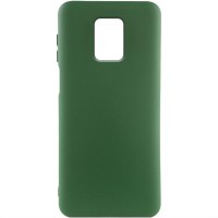 Чохол Silicone Cover Ummi Lakshmi (AA) для Xiaomi Redmi Note 9s / Note 9 Pro / Note 9 Pro Max Зелений / Dark green