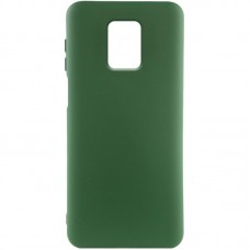 Чохол Silicone Cover Ummi Lakshmi (AA) для Xiaomi Redmi Note 9s / Note 9 Pro / Note 9 Pro Max Зелений / Dark green