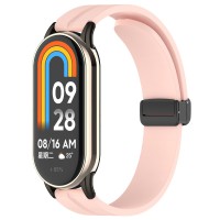 Ремінець Line Magnetic для Xiaomi Mi Band 9/8/10 Рожевий / Pink