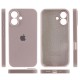 Чохол Silicone Case Full Camera Protective (AA) для Apple iPhone 16 (6.1") Сірий / Lavender