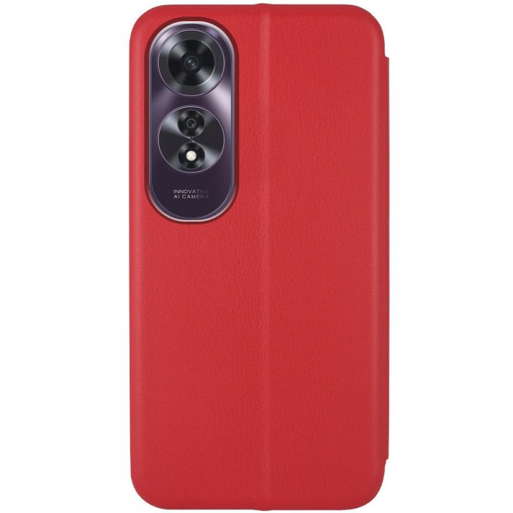 Шкіряний чохол-книжка Classy для Oppo A60 4G Червоний