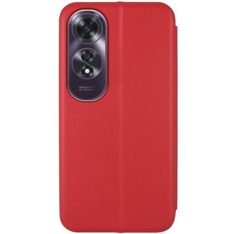 Шкіряний чохол-книжка Classy для Oppo A60 4G Червоний