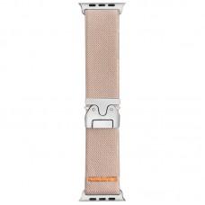 Ремінець Nylon New Design для Apple Watch 42/44/45/46/49mm Biege