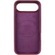 Чохол Silicone Case Full Protective (AA) V2 with MagSafe для Apple iPhone 17 Air (6.5") Бордовий / Plum