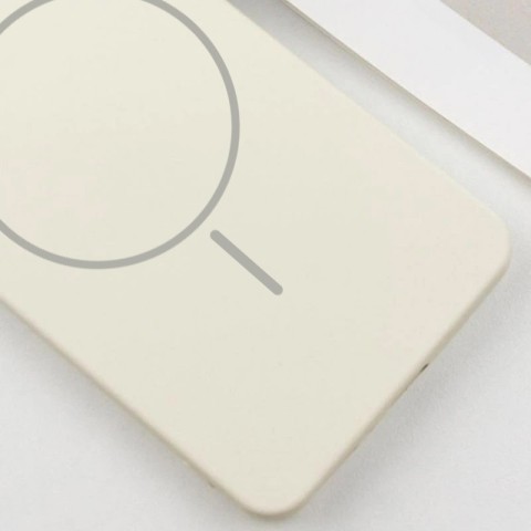 Чохол Silicone Cover Lakshmi Full Camera (AA) with MagFit для Samsung Galaxy S23+ Білий / White