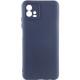 Чохол TPU GETMAN Liquid Silk Full Camera для Motorola Moto G72 Синій / Midnight Blue